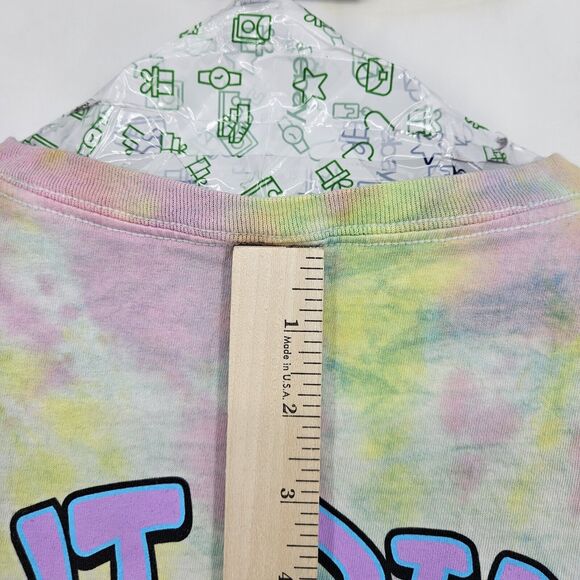 Buc-ees Shirt Mens XL Tie Dye Bucees Gas Station Short Sleeve Colorful Easter - Picture 5 of 10
